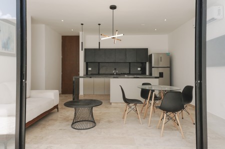 Departamento en venta Temozon Norte en Merida  con amenidades
